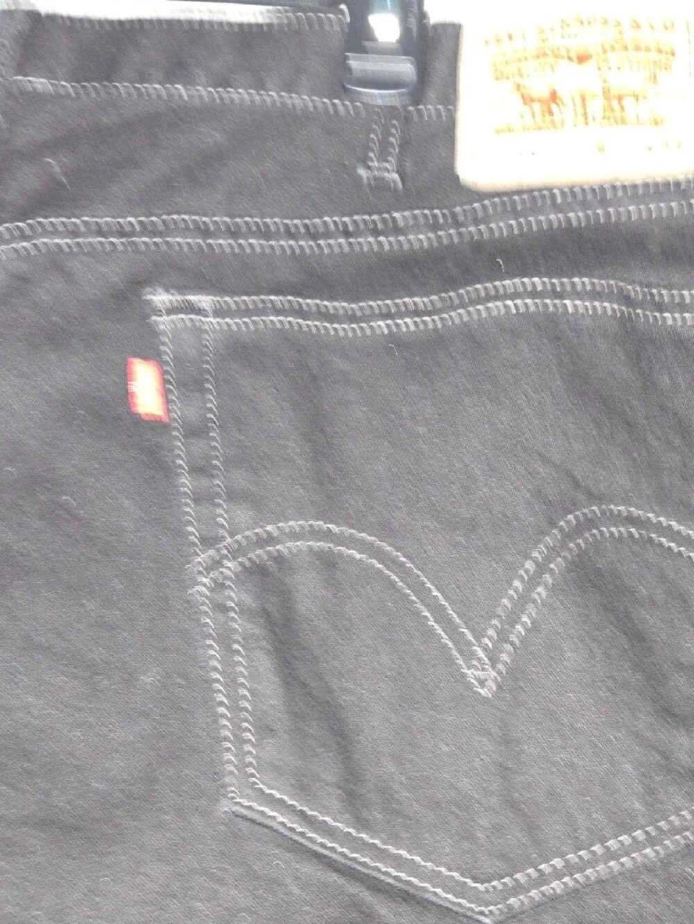 Levi's Black Cotton Men’s Pants